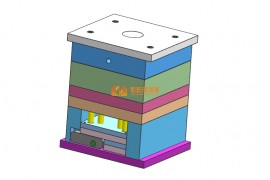 塑胶模具设计全套图纸0336