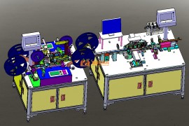 连接器成型编带一体机01
