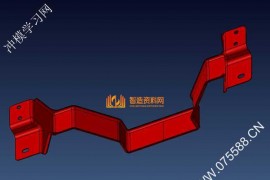 汽车冲压零部件产品图纸0006