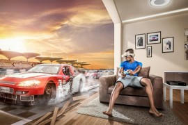 Photoshop制作让你身临其境的3D眼镜海报教程(图文教程)