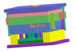 塑胶模具设计全套图纸0128