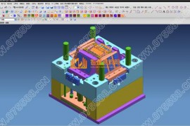 塑胶模具设计全套图纸0077