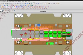 五金汽车模具结构图纸0029