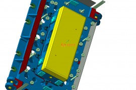VISI五金汽车模具结构图纸0005