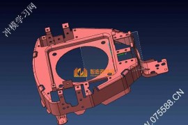 汽车冲压件产品图纸0001