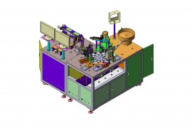 全自动马达焊接件组装机