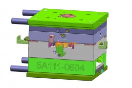 塑胶模具设计全套图纸0292