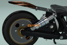 超酷电动滑板车SXT300