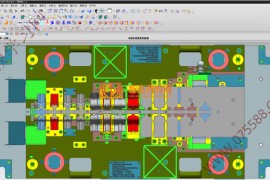 五金汽车模具结构图纸0033