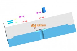 塑胶模具分模图纸0030