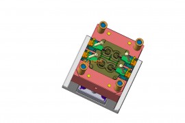 塑胶模具设计结构图纸0115