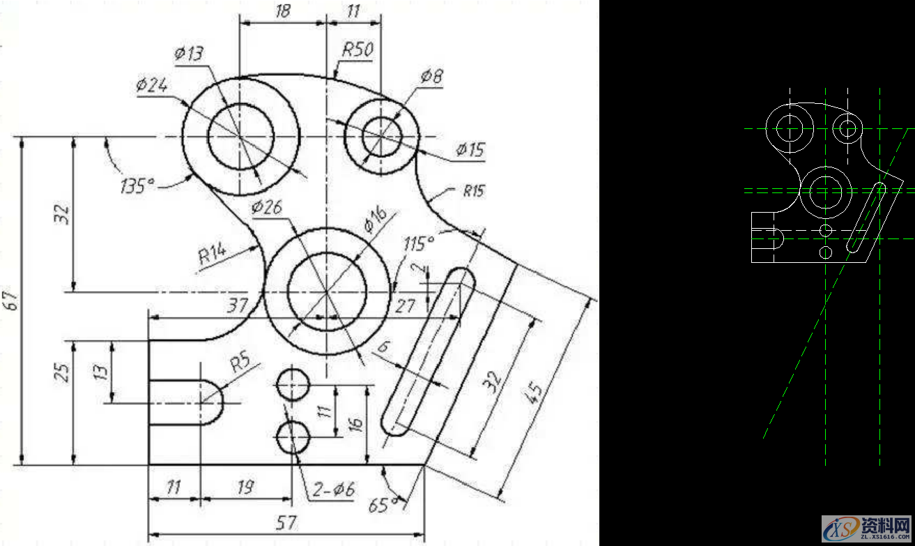 CAD机械制图技巧口诀，建议收藏！,投影,口诀,直线,剖面,视图,第6张