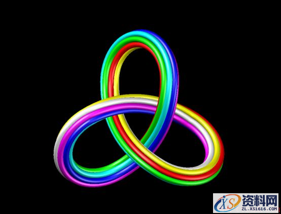 艺术环CAD建模教程(图文教程),CAD复杂环形建模教程,图中,步骤,七色花,绘制,过渡,第10张