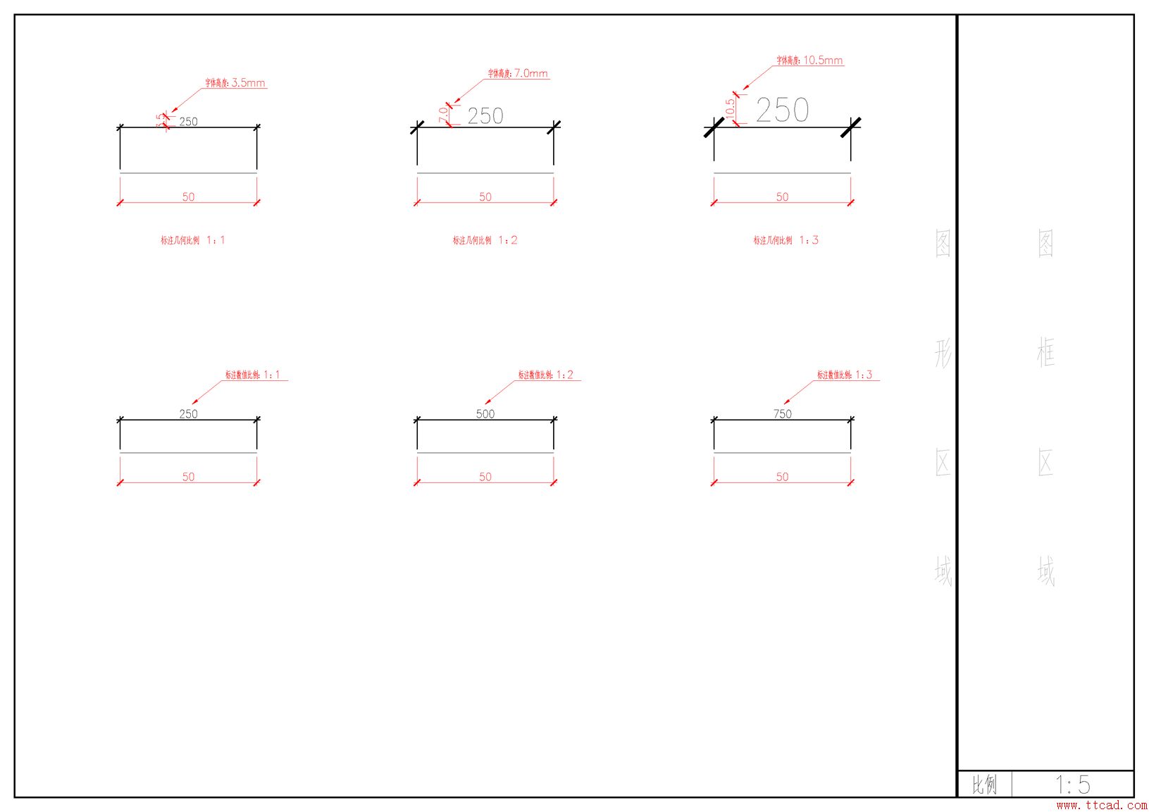 CAD按比例出图及设置标注比例的详细教程(图文教程),CAD按比例出图及设置标注比例的详细教程,比例,标注,图纸,数值,图中,第15张
