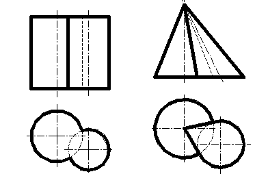 CAD教程第8章-相贯线（图文教程）,CAD教程第8章-相贯线,投影,轴线,相交,圆柱,转体,第7张