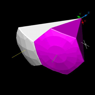 用AutoCAD画足球（图文教程）,用AutoCAD画足球,锥体,六边形,五边形,如图,球体,第10张