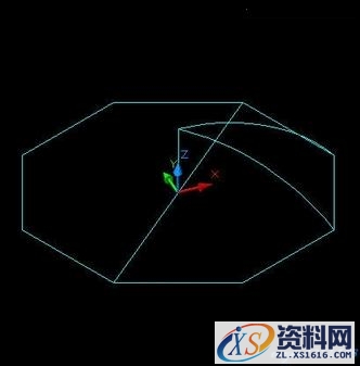 AutoCAD教程_雨伞（图文教程）,AutoCAD教程_雨伞,如图,八边形,圆弧,曲面,边界,第6张