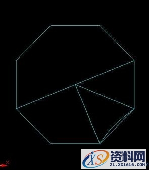 AutoCAD教程_雨伞（图文教程）,AutoCAD教程_雨伞,如图,八边形,圆弧,曲面,边界,第7张