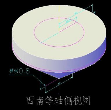 八心八箭的钻石建模CAD教程（图文教程）,八心八箭的钻石建模CAD教程,图三,去除,边块,图形,渲染,第7张