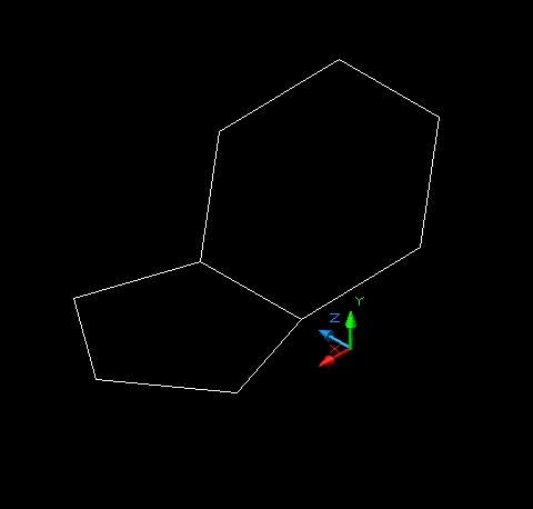 用AutoCAD五星足球三维建模（图文教程）,用AutoCAD五星足球三维建模,六边形,如图,五星,倒角,图形,第2张