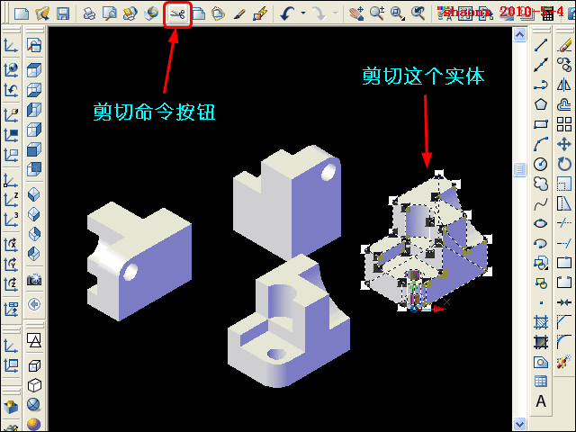 AutoCAD平面摄影出三视图_模型里转_2007版本以上（图文教程）,AutoCAD平面摄影出三视图_模型里转_2007版本以上,三视图,三维,实体,命令,线型,第10张