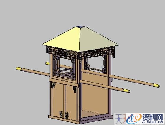 CAD教程－大花轿AutoCAD三维建模（图文教程）,CAD教程－大花轿AutoCAD三维建模,指定,对象,圆弧,择要,长度,第21张