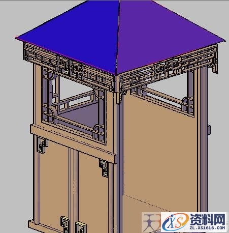 CAD教程－大花轿AutoCAD三维建模（图文教程）,CAD教程－大花轿AutoCAD三维建模,指定,对象,圆弧,择要,长度,第20张