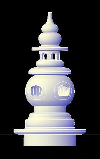 AutoCAD渲染水中倒影效果（图文教程）,AutoCAD渲染水中倒影效果,渲染,AutoCAD,第2张