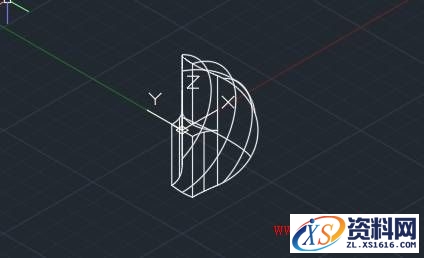 灵活运用AutoCAD2017快速三维建模篮球,用AutoCAD2017三维建模篮球,三维,建模,第5张