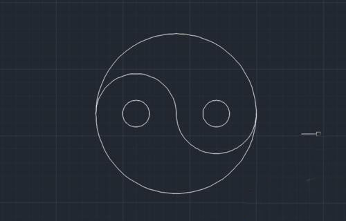 中望CAD怎么画一个黑白太极图形（图文教程）,中望CAD怎么画一个黑白太极图形,图形,教程,第5张