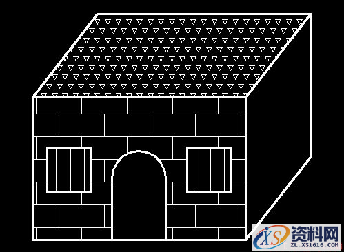 用CAD画房子简图（图文教程）,怎么用CAD画房子平面图,教程,CAD,第6张