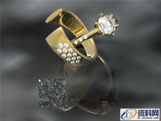 中望3D设计钻石对戒（对戒渲染）（图文教程）,image028.jpg,渲染,教程,第28张