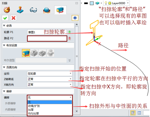 中望3D扫掠快速建模（图文教程）,中望3D扫掠快速建模,建模,教程,第1张