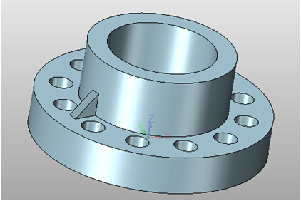中望3D创建法兰盘零件模型（图文教程）,\,零件,模型,创建,第13张