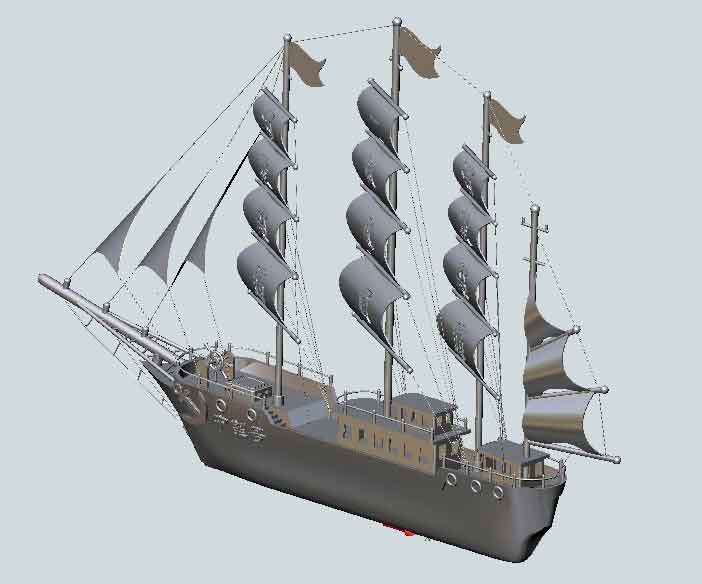 用中望3D画一艘诺亚方舟（图文教程）,玩转三维CAD：用中望3D画一艘诺亚方舟,教程,第1张