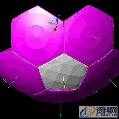 CAD教学：绘制立体足球,如何用CAD绘制立体足球,绘制,立体,CAD,第11张