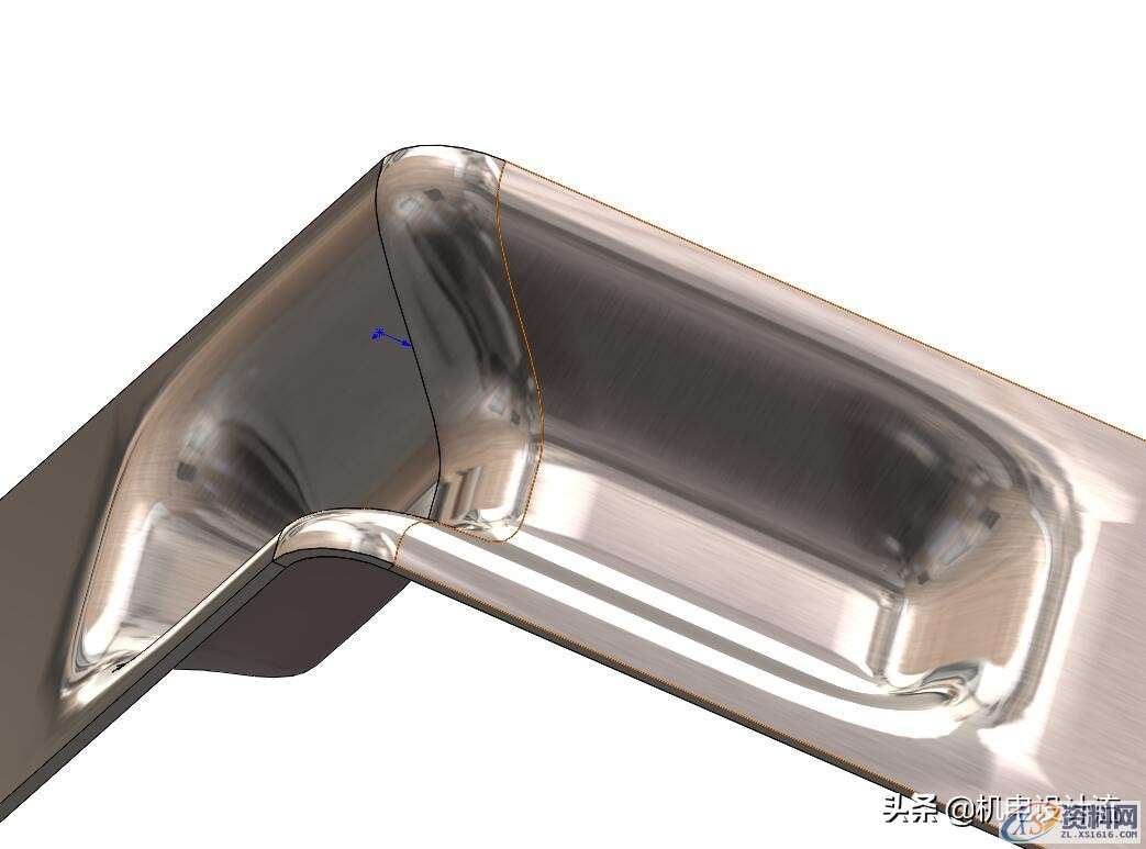 SolidWorks钣金件，原来变形工具也可以用在这里,SolidWorks钣金件，原来变形工具也可以用在这里,实体,变形,工具,方向,第2张