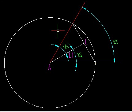 浩辰教程机械2012：(63)角平分线绘制技巧（图文教程）,浩辰教程机械2012：(63)角平分线绘制技巧,教程,绘制,技巧,第3张