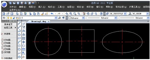 浩辰教程机械2012：（31）中心线绘制（图文教程）,cad机械,教程,绘制,第1张