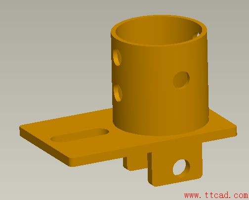 建模时如何结合Pro/E软件和CAXA软件绘制连接件工程图,利用Pro/E软件和CAXA软件绘制连接件工程图(附图纸）,软件,建模,绘制,第1张