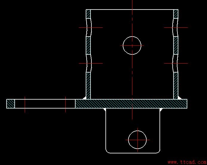 建模时如何结合Pro/E软件和CAXA软件绘制连接件工程图,利用Pro/E软件和CAXA软件绘制连接件工程图(附图纸）,软件,建模,绘制,第5张