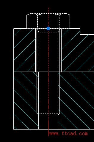 在CAXA中如何利用图块消隐功能绘装配图,利用CAXA图块消隐功能绘装配图,装配图,消隐,功能,第7张