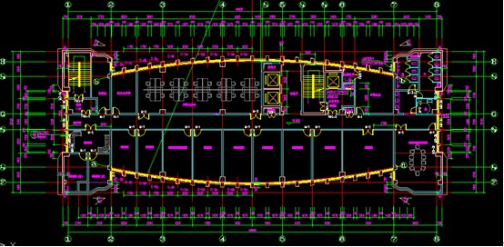 浩辰CAD设计办公楼（图文教程）,浩辰CAD设计办公楼,教程,设计,CAD,第1张