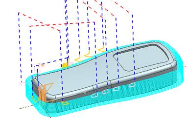 用UGNX做手机外壳造型、加工、后处理（图文教程）,用UGNX做手机外壳造型、加工、后处理,点击,如图,选择,设置,第77张