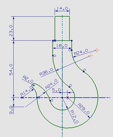 UG草绘练习图（图文教程）,UG草绘练习图,教程,第21张