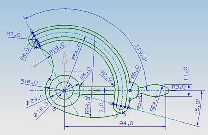UG草绘练习图（图文教程）,UG草绘练习图,教程,第15张