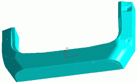 UG/CAM在汽车覆盖件模具加工中的应用（图文教程）,UG/CAM在汽车覆盖件模具加工中的应用,加工,模具,坐标系,建模,第11张