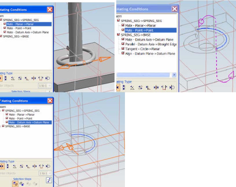 UG在Assembly/Sequence 或Motion 中动态显示弹簧伸缩变形的简化方法（图文教程） ...,UG在Assembly/Sequence_或Motion_中动态显示弹簧伸缩变形的简化方法,装配,第4张