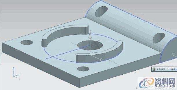 一个实例学会UG加工零件生成程序 图文步骤教程当你想学编程，找不到学习的方法？,一个实例学会UG加工零件生成程序 图文步骤教程,如图,加工,选择,第1张