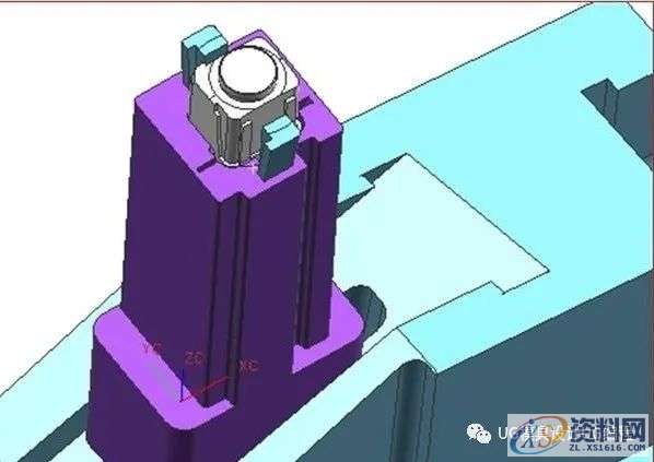 UG NX教程：变向行位的延迟抽芯结构设计模具大致结构,结构设计,模具,结构,第39张